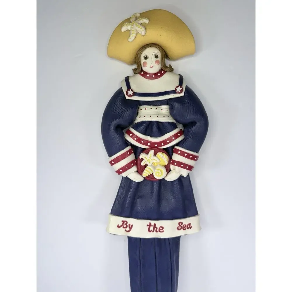 Vtg Cynthia Madrid Midwest of Cannon Falls By The Sea Nautical Wall Art Doll